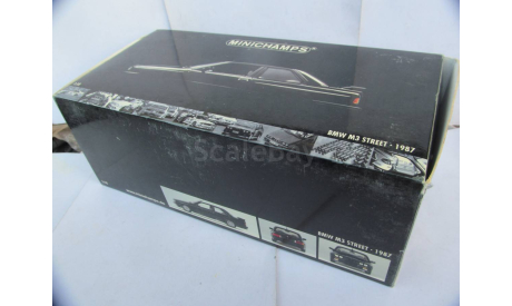 модель 1/18 BMW M3 Street E30 1987 Minichamps металл, масштабная модель, scale18