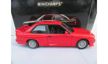 модель 1/18 BMW M3 Street E30 1987 Minichamps металл, масштабная модель, scale18