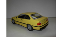 модель 1/24 BMW M3 3-series E36 Coupe Купе Gama металл жёлтая 1:24, масштабная модель, scale24