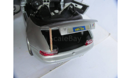 модель 1/18 BMW M3 Z3 Roadster Burago металл 1:18, масштабная модель, BBurago, scale18
