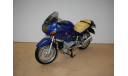 1/12 модель мотоцикл BMW R1100 RS Maisto металл 1:12 синий, масштабная модель мотоцикла, scale12