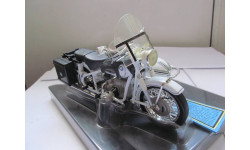 1/10 модель мотоцикл BMW R60-2 1960 с левой коляской Tootsietoy металл БМВ 1:10