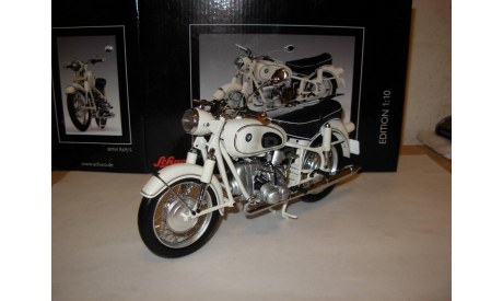1/10 модель мотоцикл BMW R69/S Schuco металл 1:10, масштабная модель мотоцикла, scale10