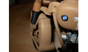 1/10 модель мотоцикл BMW R75 R 75 военный с коляской Schuco металл 1:10 БМВ, масштабная модель мотоцикла