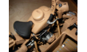 1/10 модель мотоцикл BMW R75 R 75 военный с коляской Schuco металл 1:10 БМВ, масштабная модель мотоцикла
