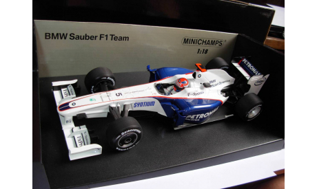 модель F1 Формула 1 1/18 BMW Sauber F1.09 2009 #5 Australian GP Kubica Minichamps/PMA металл 1:18, масштабная модель, scale18