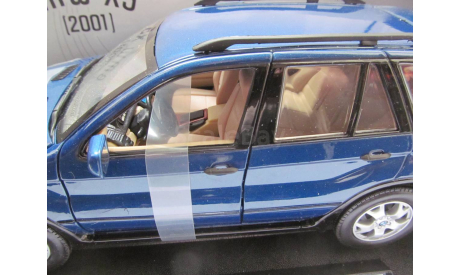 модель 1/18 BMW X5 2001 Motormax металл 1:18, масштабная модель, scale18