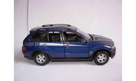 модель 1/24 BMW X5 Agent Z8 E53 Maisto металл 1:24, масштабная модель, scale24