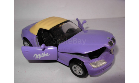 модель 1/34 BMW Z3 Milka Welly металл 1:34 1/36 1:36, масштабная модель, scale35