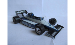 модель Формула-1 1/25 Brabham BMW BT54 #8 1985 Nelson Piquet Mira Spain металл 1:25 1/24 1:24