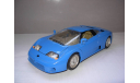 модель 1/18 Bugatti 110EB 1991 Burago Italy металл 1:18 синий, масштабная модель, BBurago, scale18