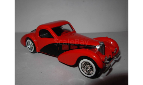 модель 1/43 Bugatti 57 S Atalante 1939 Solido France металл 1:43, масштабная модель, scale43