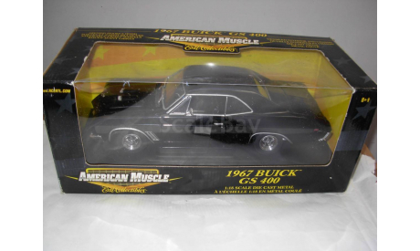 модель 1/18 Buick GS 400 1967 AMERICAN MUSCLE ERTL металл, масштабная модель, ERTL (Auto World), scale18