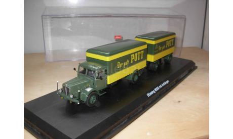 набор модели 1/43 грузовик Bussing 8000 + прицеп  металл 1:43, масштабная модель, scale43, Schuco