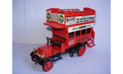 модель 1/32 автобус двухэтажный Bussing Omnibus 1904 Cursor Modell W. Germany металл 1:32 1/36 1:36