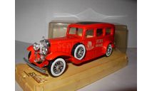 модель пожарный медицинский 1/43 Cadillac 1931-1932 Manhattan Solido France металл 1:43 пожарная скорая помощь, масштабная модель, scale43