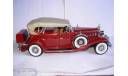 модель 1/18 Cadillac 1932 Sport Phaeton Anson металл 1:18, масштабная модель