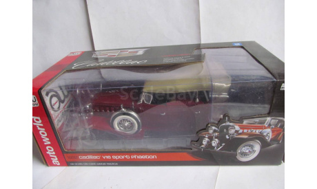 модель 1/18 Cadillac Sport Phaeton V16 1932 Anson металл 1:18, масштабная модель, scale18