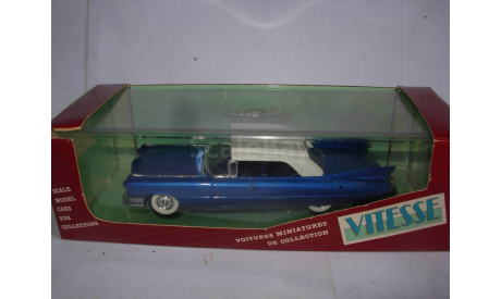 модель 1/43 Cadillac Type 62 1959 Cabriolet Vitesse Portugal металл голубой, масштабная модель, scale43