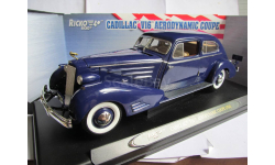модель 1/18 Cadillac V16 1934 Aerodynamic Coupe RICKO металл 1:18