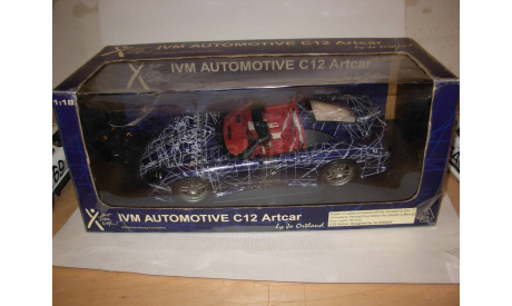 модель 1/18 Callaway C12 IVM Automotive Chevrolet Corvette Artcar Auto-Art металл 1:18 в коробке!, масштабная модель, scale18, Autoart