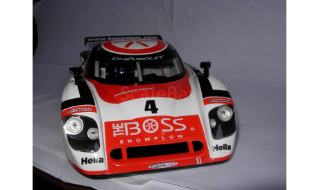 модель 1/18 гоночный Chevrolet 2004 #4 BOSS 24HR Daytona Prototype DP-03 ACTION Limited металл 1:18, масштабная модель, scale18