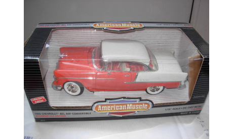 модель 1/18 Chevrolet Bel Air 1955 ERTL металл 1:18, масштабная модель, scale18