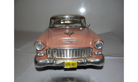 модель 1/18 Chevrolet Bel Air 1955 ERTL металл, масштабная модель, scale18