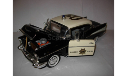 модель 1/18 полицейский Chevrolet Bel Air 1957 Police Yatming металл BelAir  1:18 Полиция