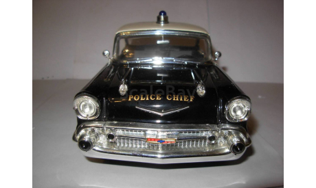 модель 1/18 полицейский Chevrolet Bel Air 1957 Police Yatming металл BelAir  1:18 Полиция, масштабная модель, Yat Ming, scale18