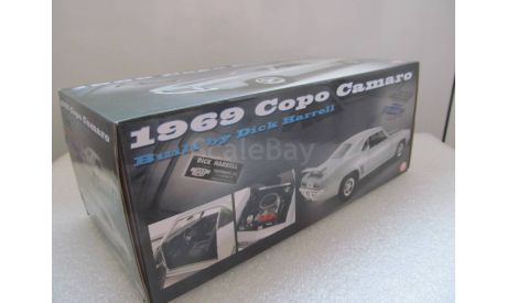 модель 1/18 Chevrolet Camaro 1967 ERTL Authentics металл 1:18, масштабная модель, scale18