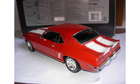 модель 1/18 Chevrolet Camaro SS396 1969 ERTL металл 1:18, масштабная модель, scale18, ERTL (Auto World)