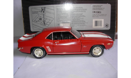 модель 1/18 Chevrolet Camaro SS396 1969 ERTL металл 1:18, масштабная модель, scale18, ERTL (Auto World)