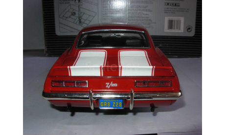 модель 1/18 Chevrolet Camaro SS396 1969 ERTL металл 1:18, масштабная модель, scale18, ERTL (Auto World)