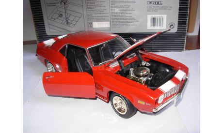 модель 1/18 Chevrolet Camaro SS396 1969 ERTL металл 1:18, масштабная модель, scale18, ERTL (Auto World)