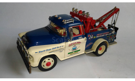 модель 1:24 Chevrolet Cameo 1955 Pick Up пикап эвакуатор Saico Шевроле металл 1/24, масштабная модель