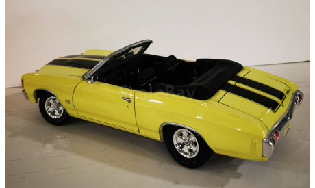 модель 1/18 Chevrolet Chevelle 1972. Maisto металл 1:18, масштабная модель, scale18