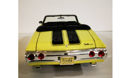 модель 1/18 Chevrolet Chevelle 1972. Maisto металл 1:18, масштабная модель, scale18