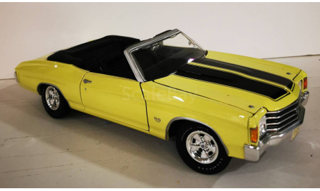 модель 1/18 Chevrolet Chevelle 1972. Maisto металл 1:18, масштабная модель, scale18