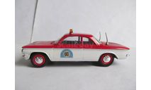 модель 1/43 пожарный Chevrolet Corvair Monza Los Angeles Fire 1962 France металл 1:43, масштабная модель, Eligor, scale43