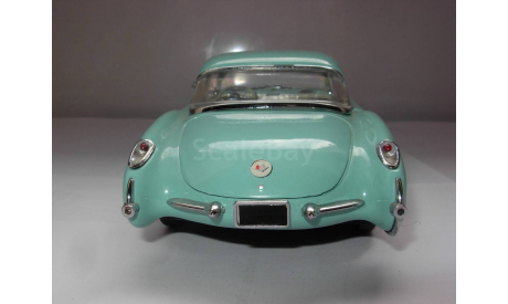модель 1/24 1956 Chevrolet Corvette Hard Top Franklin MInt металл, масштабная модель, scale24