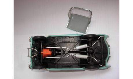 модель 1/24 1956 Chevrolet Corvette Hard Top Franklin MInt металл, масштабная модель, scale24