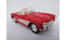 модель 1/43 Chevrolet Corvette 1957 металл 1:43, масштабная модель, scale43