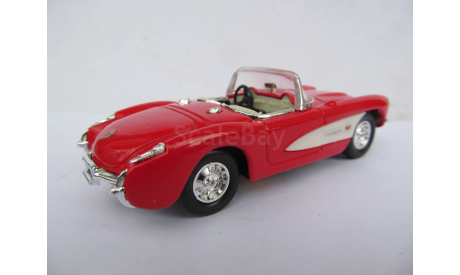 модель 1/43 Chevrolet Corvette 1957 металл 1:43, масштабная модель, scale43