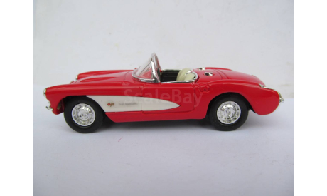 модель 1/43 Chevrolet Corvette 1957 металл 1:43, масштабная модель, scale43