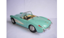 модель 1/18 Chevrolet Corvette 1957 Burago металл 1:18, масштабная модель, BBurago, scale18