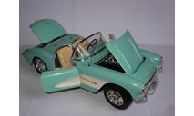 модель 1/18 Chevrolet Corvette 1957 Burago металл 1:18, масштабная модель, BBurago, scale18