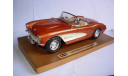 модель 1/18 Chevrolet Corvette 1957 Burago Italy металл 1:18, масштабная модель, scale18, BBurago