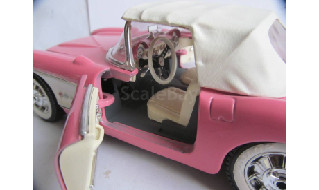 модель 1/18 Chevrolet Corvette 1957 Burago Italy металл 1:18, масштабная модель, BBurago, scale18
