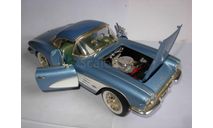 модель 1/18 Chevrolet Corvette 1961 Hard Top C1 ERTL металл 1:18, масштабная модель, scale18